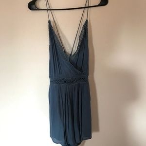 Dainty Blue Romper